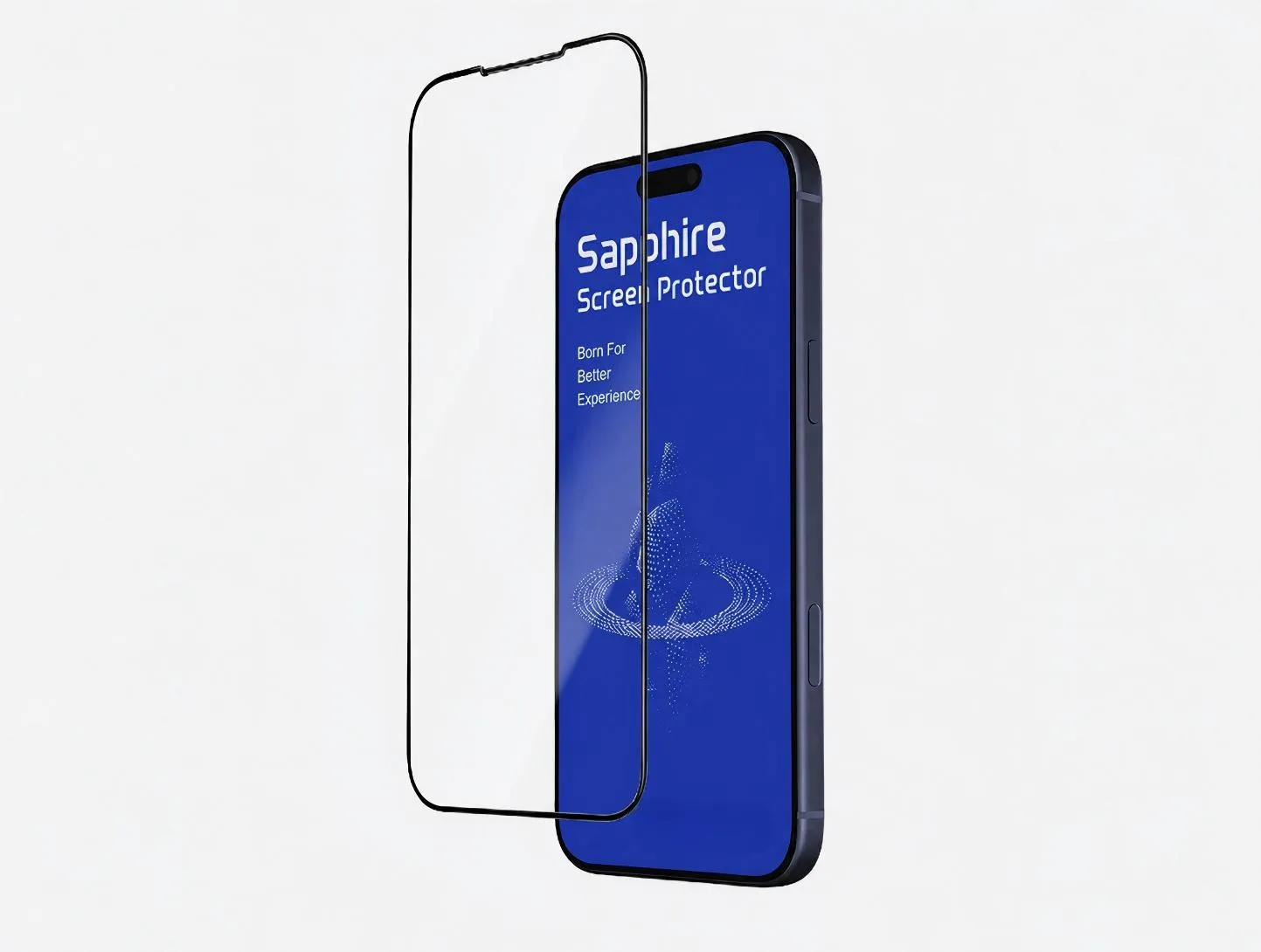 Sapphire screen protector Mohs 9